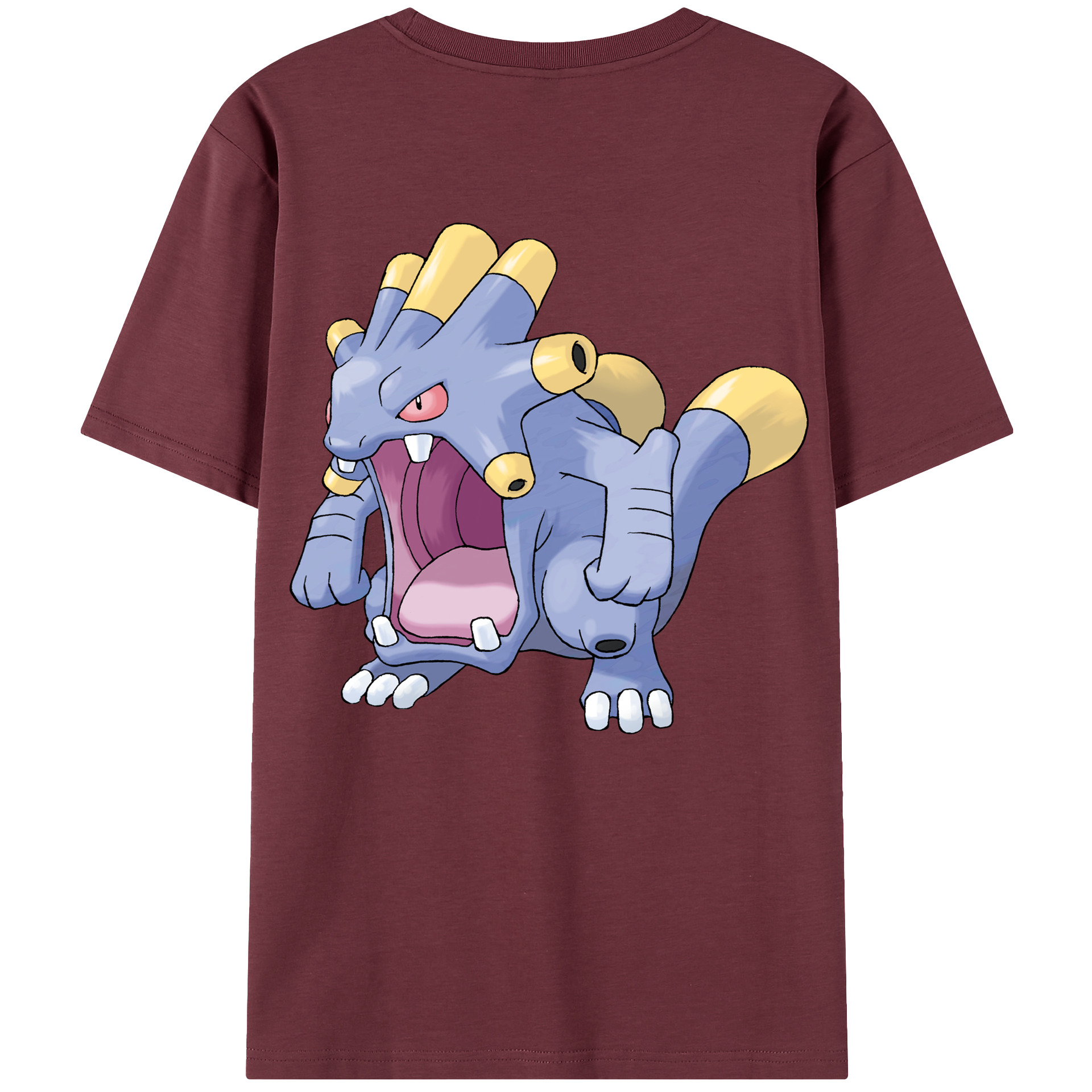 （画像用） ポケットモンスター Pokémon 綿100％半袖Tシャツ（背面プリント）